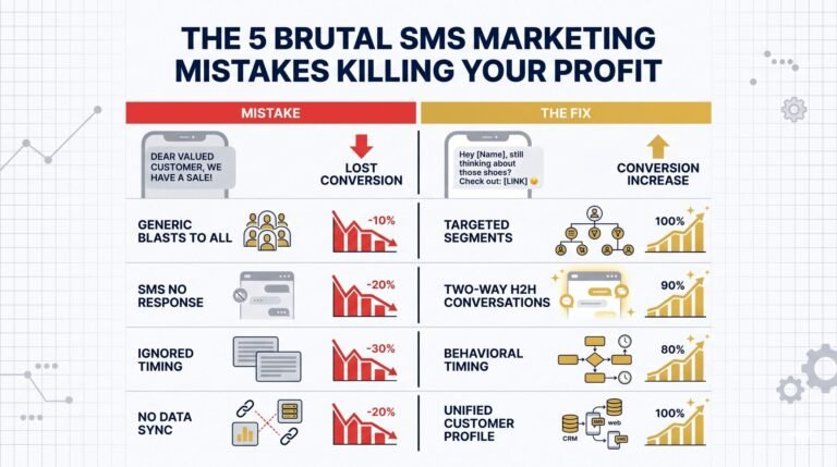 The 5 Brutal SMS Marketing Mistakes Killing Your Profits